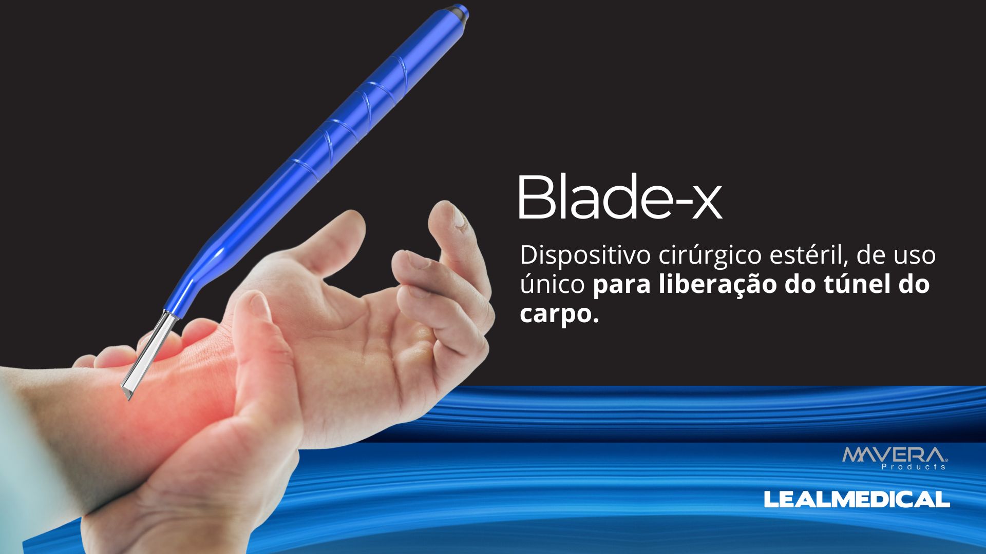 BLADE-X Dispositivo para Túnel do Carpo
